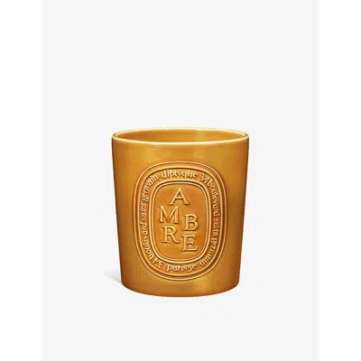 Diptyque Ambre Extra-large Scented Candle 1.5kg In Gold