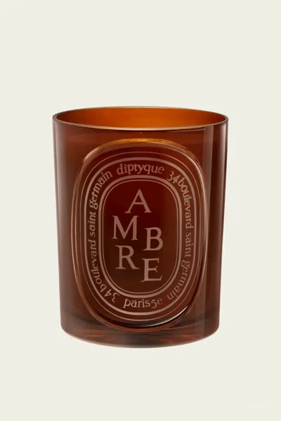DIPTYQUE AMBRE MEDIUM COLORED CANDLE 10.6OZ - NEW VERSION