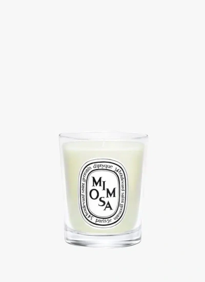 Diptyque Bougie Petit Modèle Mimosa In White