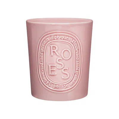 Pre-owned Diptyque Bougie Roses Candle Roses 600g/20.5oz-xm20 'tan' | Men's Size Onesize