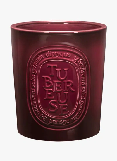 Diptyque Tubereuse Candle 1500 G In Burgundy