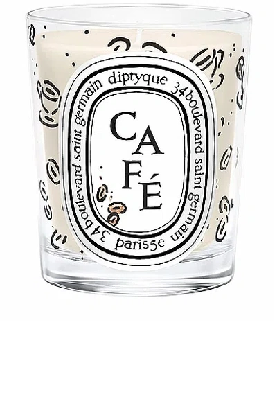 Diptyque Cafe Coffee Candle In White
