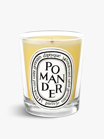 Diptyque Pomander Candle 190 G In White