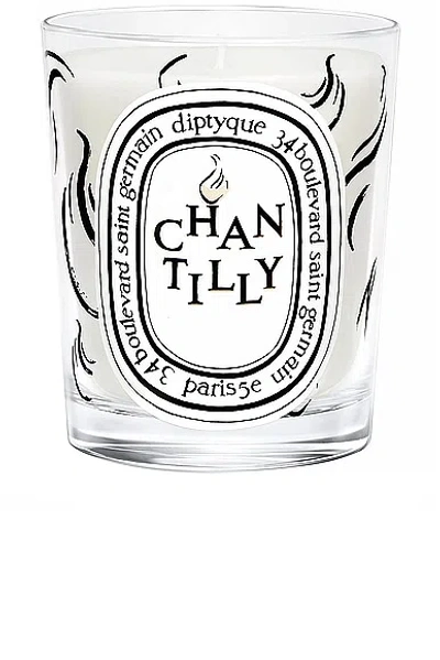 Diptyque Chantilly Whipped Cream Candle In White