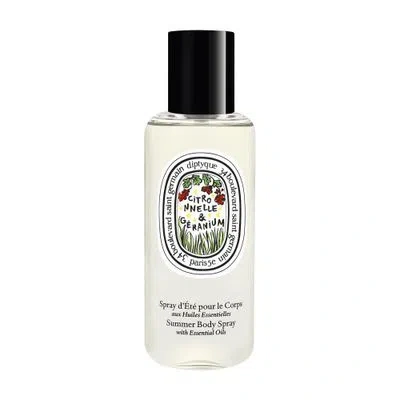 Diptyque Citronnelle & Géranium Body Spray 100 ml