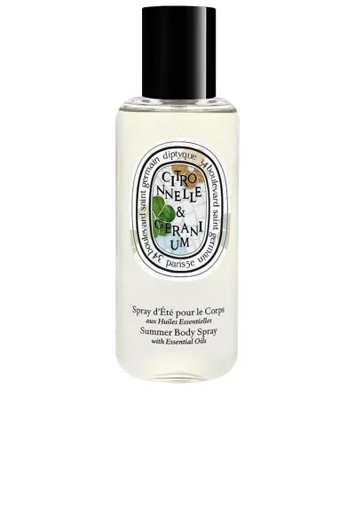 Diptyque Citronnelle & Geranium Body Spray