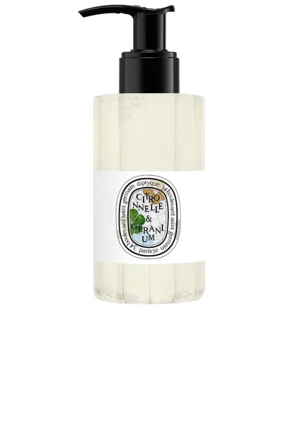 Diptyque Citronnelle & Geranium Hand & Body Gel In Neutral