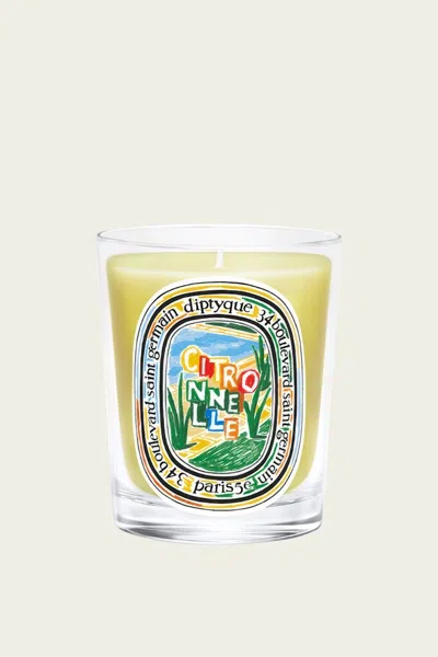 Diptyque Citronnelle Classic Candle 6.5oz - Limited Edition 2024 In Yellow