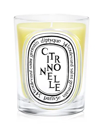 Diptyque Citronnelle (lemongrass) Classic Candle 6.7 Oz. In Multi