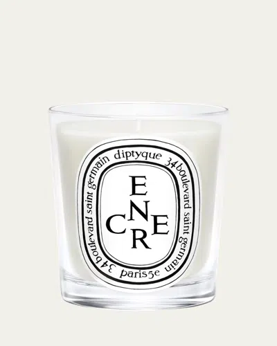Diptyque Encre Limited Edition Classic Candle, 190g In White