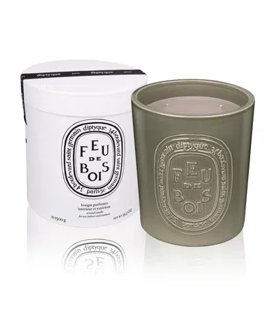 Diptyque Feu De Bois Candle Indoor And Outdoor Edition