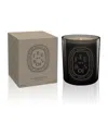 Diptyque Feu De Bois Coloured Candle In Black