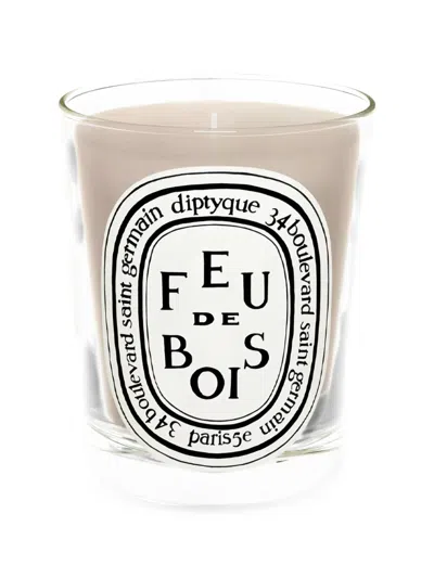 Diptyque Feu De Bois Scented Candle In Neutral