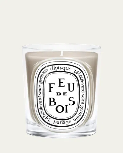 Diptyque Feu De Bois (wood Fire) Classic Candle, 6.7 Oz. In Neutral