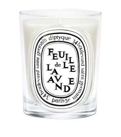 Diptyque Feuille De Lavande Candle In Neutral