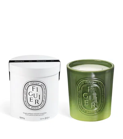 Diptyque Figuier Candle In Green