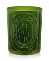 Diptyque Figuier Coloured Candle In Green