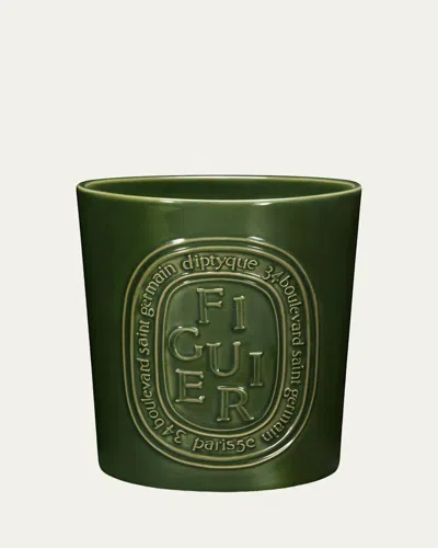 Diptyque Figuier Large Candle, 21 Oz. In Green