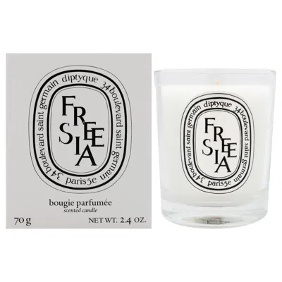 Diptyque Freesia Scented Candle By  For Unisex - 2.4 oz Candle In White