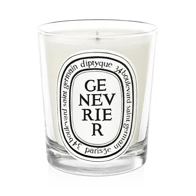 Diptyque Genevrier (juniper) Scented Candle In White