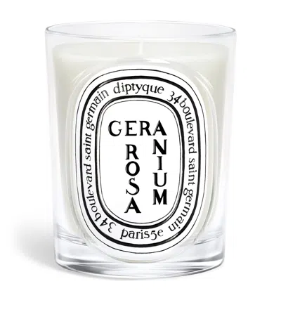 Diptyque Geranium Rosa Candle In Neutral
