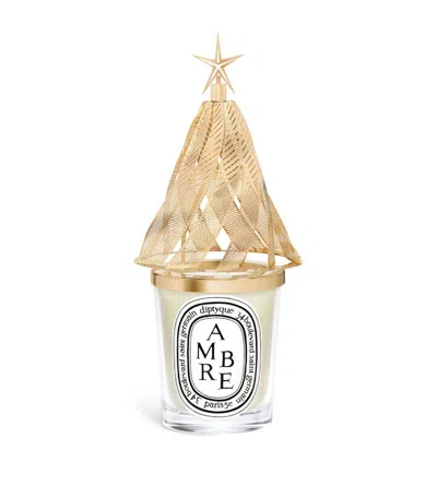 Diptyque Gold-tone Candle Lantern In No Color