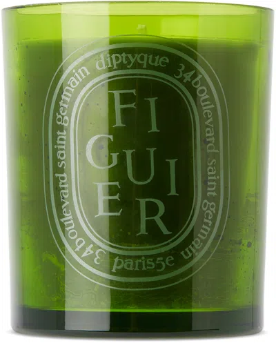 Diptyque Green Figuier Scented Candle, 300 G In Na