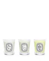 Diptyque Iconic Candle Gift Set