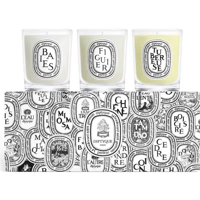 Diptyque Iconic Candle Gift Set (anniversary Exclusive) $138 Value In Multi