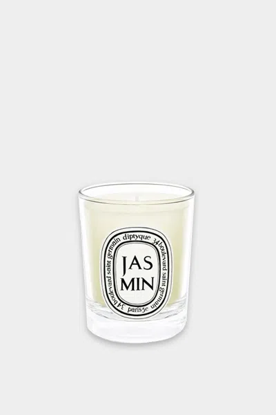 Diptyque Jasmin Mini Scented Candle 2.4oz In White