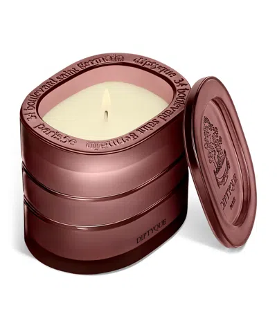 Diptyque La Forêt Rêve Candle In Burgundy