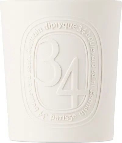 Diptyque Large 34 Boulevard Saint Germain Candle