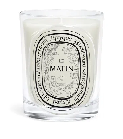 Diptyque Le Matin Classic Candle In Neutral