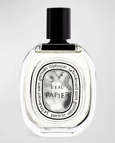 Diptyque L'eau Papier Eau De Toilette, 3.4 Oz. In White