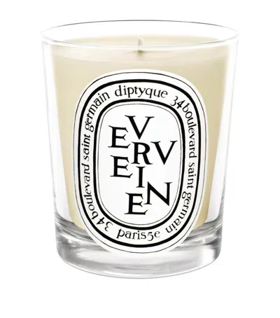 Diptyque Lemon Verbena Candle In Transparent