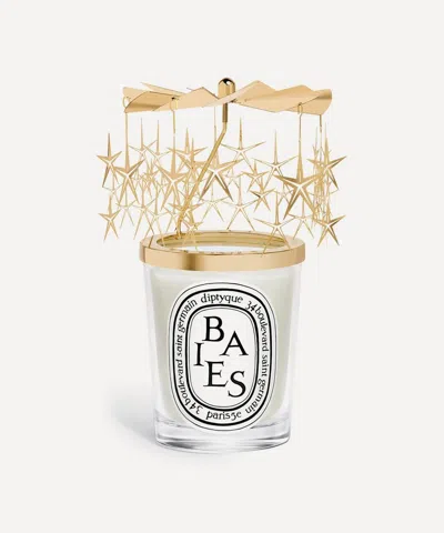 Diptyque Limited Edition Baies Scented Candle With Lantern 190g