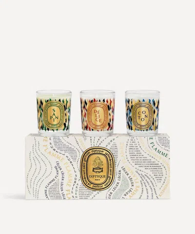 Diptyque Limited Edition Candle Set 3 X 70g