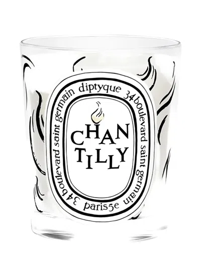 Diptyque Limited Edition Chantilly Candle (190gr) In White