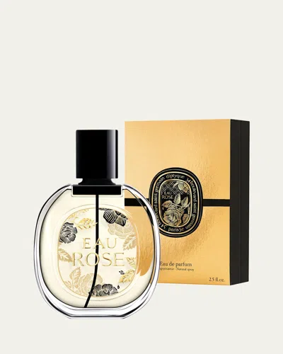 Diptyque Limited Edition Holiday Eau Rose Eau De Parfum, 2.5 Oz. In Transparent