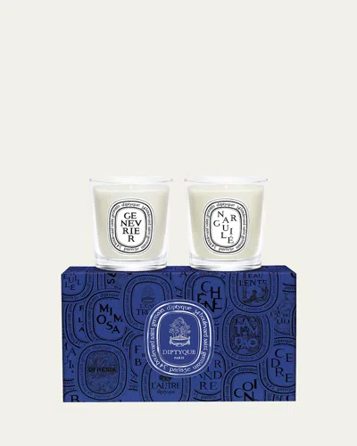 Diptyque Limited Edition Mini Candle Set, 2 X 2.5 Oz. In White