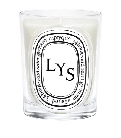 Diptyque Lys Candle In White