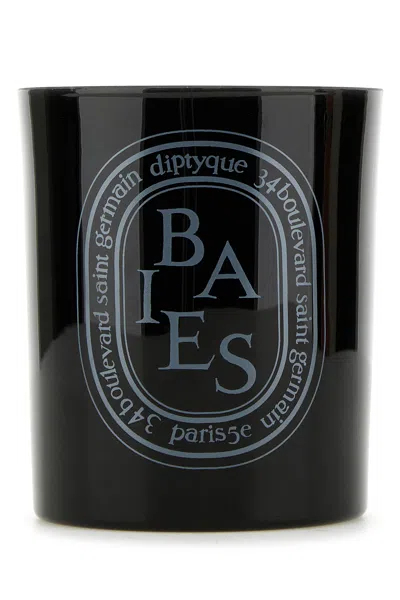 Diptyque Medium Baies Scented Candle In Black
