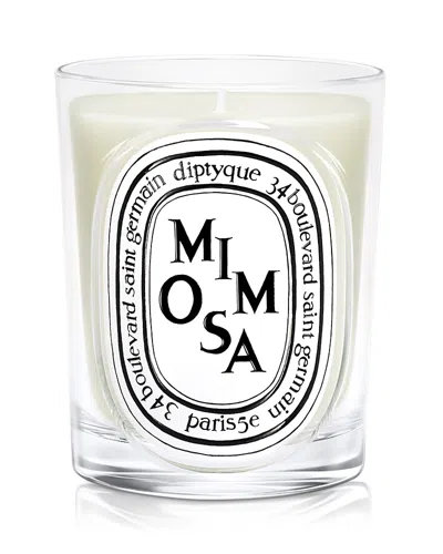 Diptyque Mimosa Classic Candle 6.7 Oz. In White