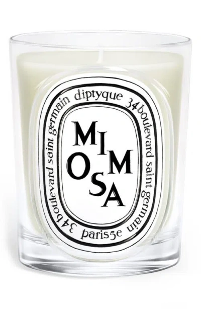 Diptyque Mimosa Classic Candle In White