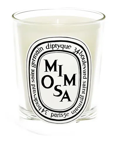 Diptyque Mimosa Classic-model Candle (190g) In White