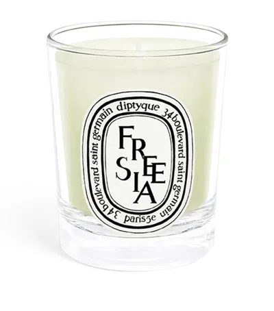 Diptyque Mini Freesia Candle In Neutral