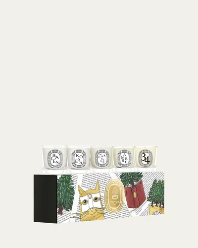 Diptyque Mini Holiday Candles, Set Of 5