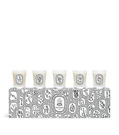 Diptyque Miniature Candle Set In Multi