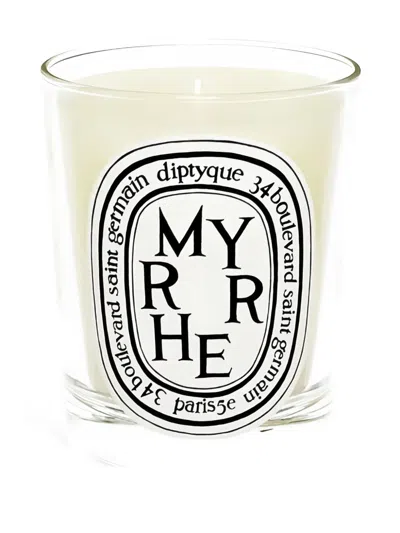 Diptyque Myrrh Classic-model Candle (190g) In White
