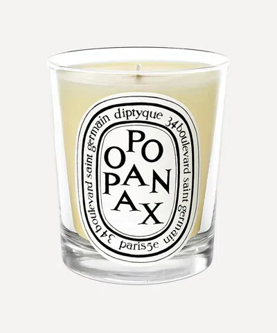 Diptyque Opopanax Scented Candle 190g In White